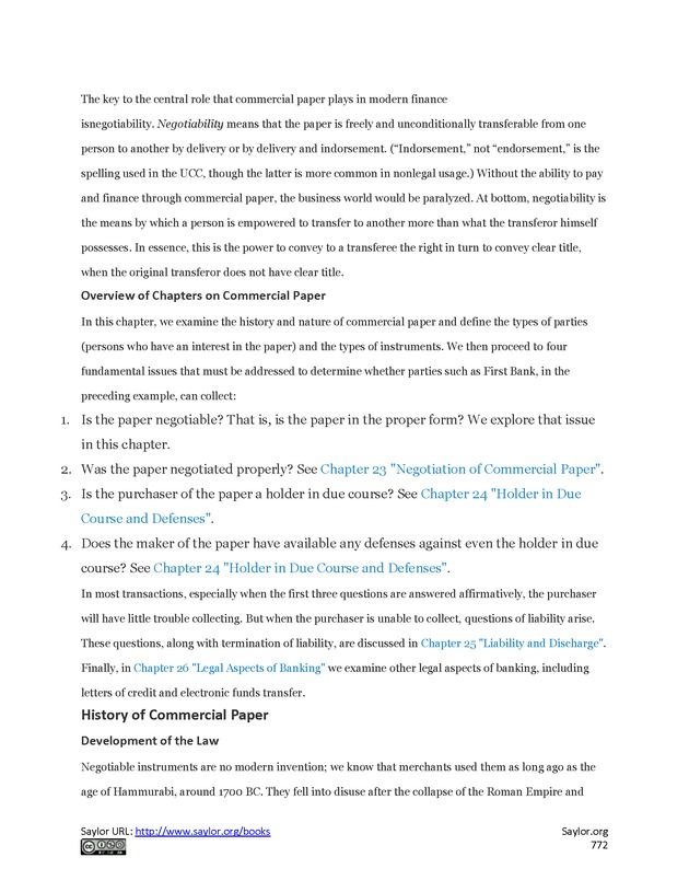 Business Law and the Legal Environment - Page 772